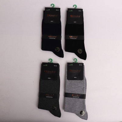 Dikişsiz - 12'Lİ COLLEGE ERKEK LİKRALI BAMBU SOKET  ASORTİ