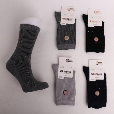 Dikişsiz - 12'Lİ ROŞAN KADIN BAMBU LİKRALI SOKET ASORTİ