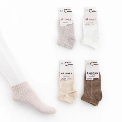 Dikişsiz - 12'Lİ KERP BEBE PATİK ASORTİ