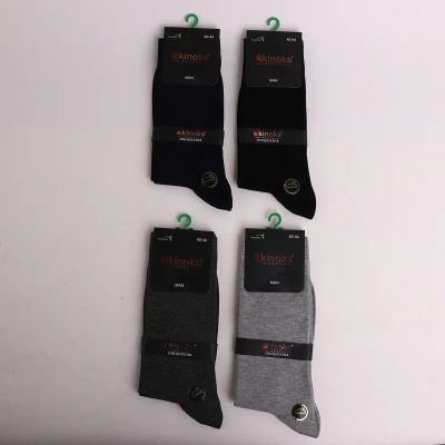 Dikişsiz - 12'Lİ HELİE ERKEK BAMBU SOKET  ASORTİ