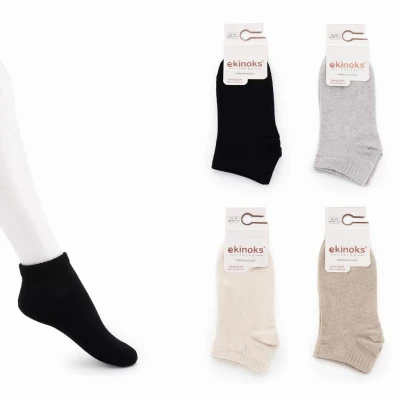 Dikişsiz - 12'Lİ SONA ÇOCUK PATİK ASORTİ