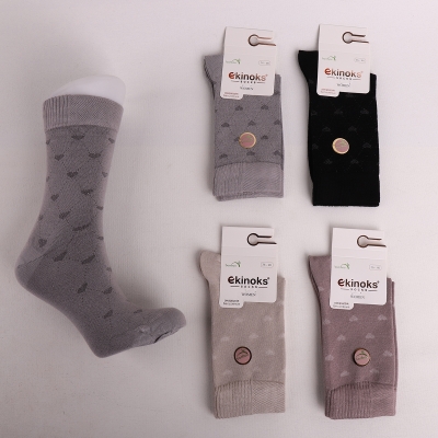 Dikişsiz - 12'Lİ ANAYA KADIN BAMBU LİKRALI SOKET ASORTİ